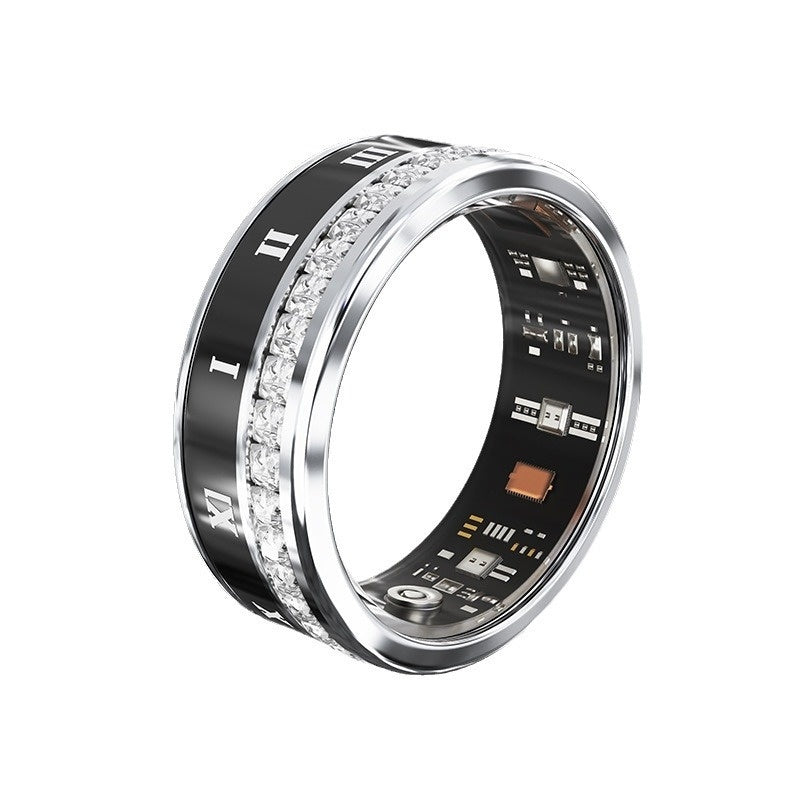 14e5caeee6d9ee11d856282f8623aa0f Multi Functional Home Diamond Inlaid Smart Ring