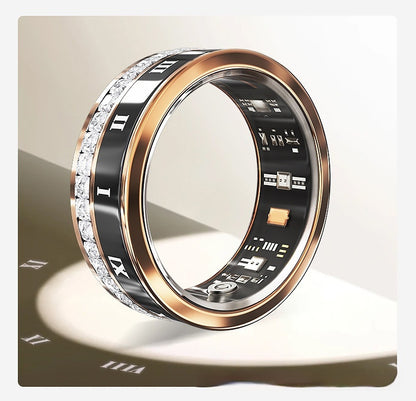 c22ae1e88a69275f051c45c0d3f991b Multi Functional Home Diamond Inlaid Smart Ring