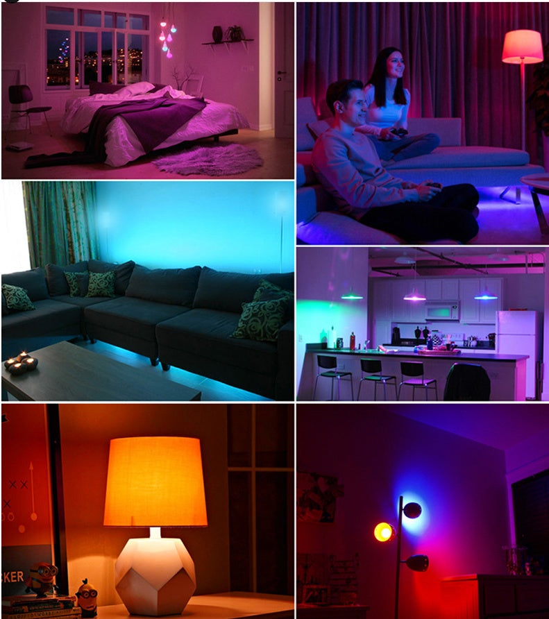 e28538eaeb0b16fdc5d90f32ba3f8dfc Smart WifI Led Lamp E14 RGB CW WW 