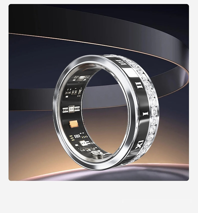 f2b30f75942eb75c2903f712a9152039 Multi Functional Home Diamond Inlaid Smart Ring
