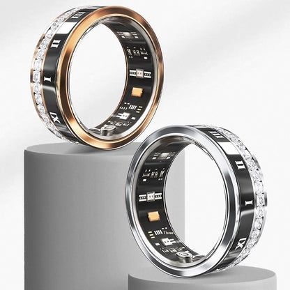 287f445d4e982e6fa0ffe3fc466b586d Multi Functional Home Diamond Inlaid Smart Ring