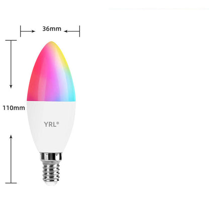 b5366f9cc21ffe4f0dd16ca1cd1e9b83 Smart WifI Led Lamp E14 RGB CW WW 