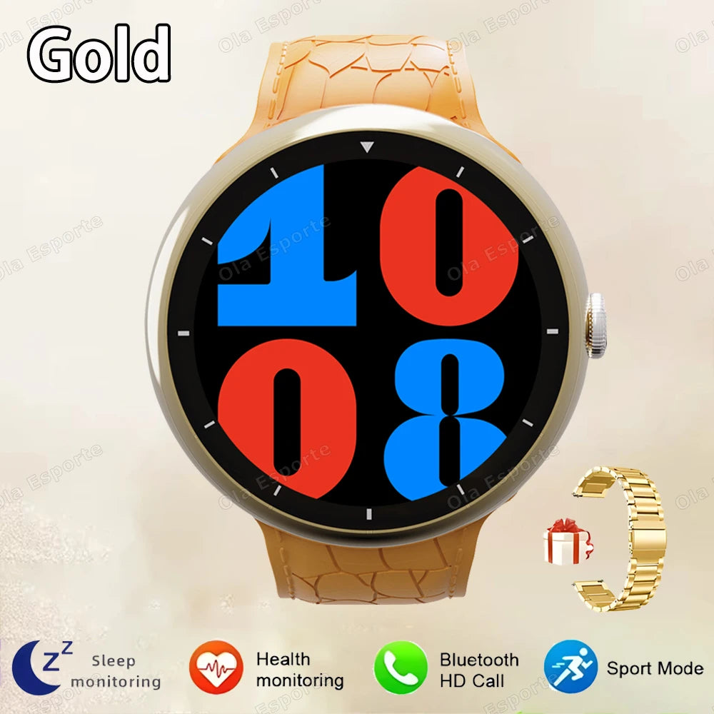 New Fashion Smart Watch 2025 Bluetooth Call Man Woman Heart Rate Health Monitoring Sports Waterproof Smartwatch for Android IOS