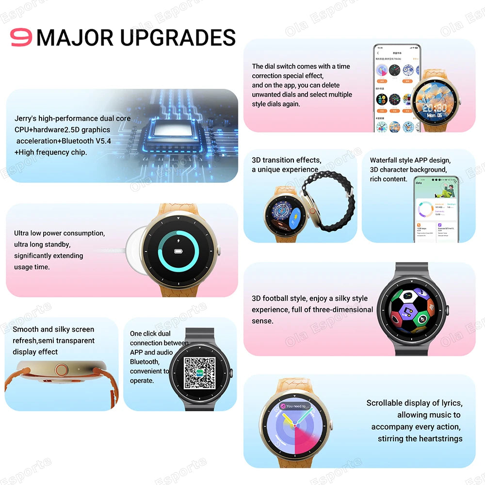 New Fashion Smart Watch 2025 Bluetooth Call Man Woman Heart Rate Health Monitoring Sports Waterproof Smartwatch for Android IOS