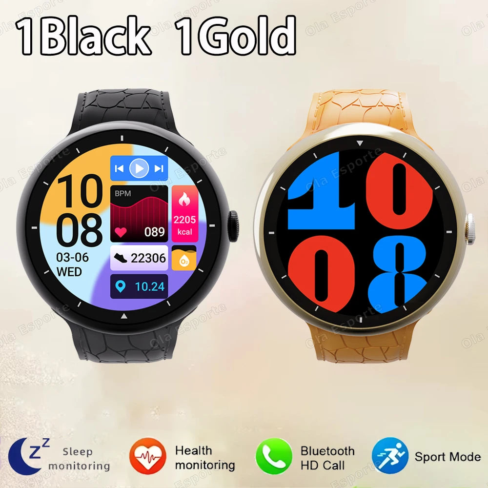 New Fashion Smart Watch 2025 Bluetooth Call Man Woman Heart Rate Health Monitoring Sports Waterproof Smartwatch for Android IOS