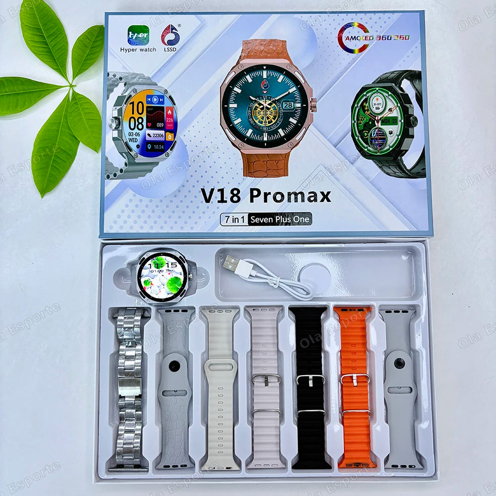 Smart Watch Men Women 1.52" Bluetooth 5.4 Voice Call GPS Smartwatch Heart Rate Sleep Monitoring Fitness Sports Watche Waterproof