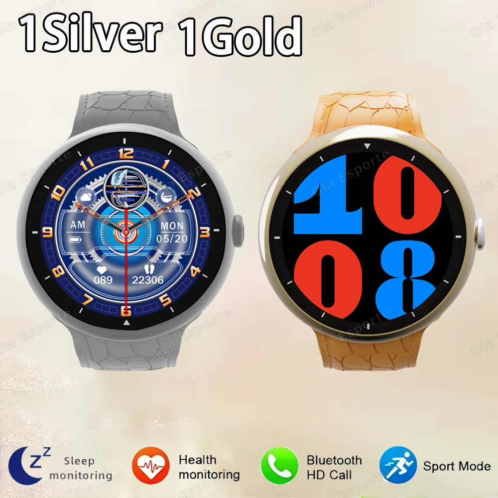 New Fashion Smart Watch 2025 Bluetooth Call Man Woman Heart Rate Health Monitoring Sports Waterproof Smartwatch for Android IOS