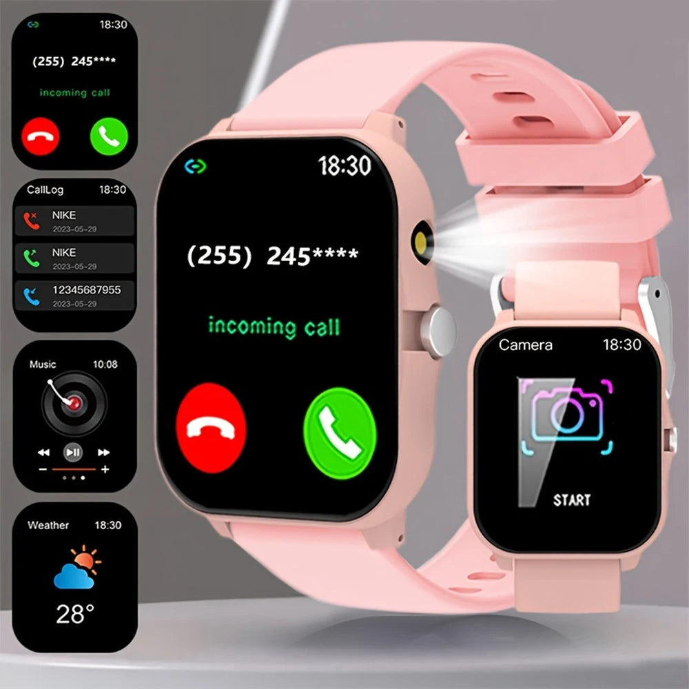 2026 New Smartwatch, 1.83-inch HD Full Touchscreen, Supports Calls/Message Notifications, Multiple Sports Modes, Music Playback