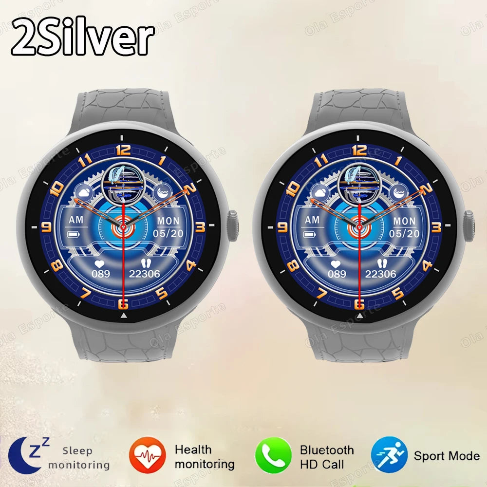 New Fashion Smart Watch 2025 Bluetooth Call Man Woman Heart Rate Health Monitoring Sports Waterproof Smartwatch for Android IOS