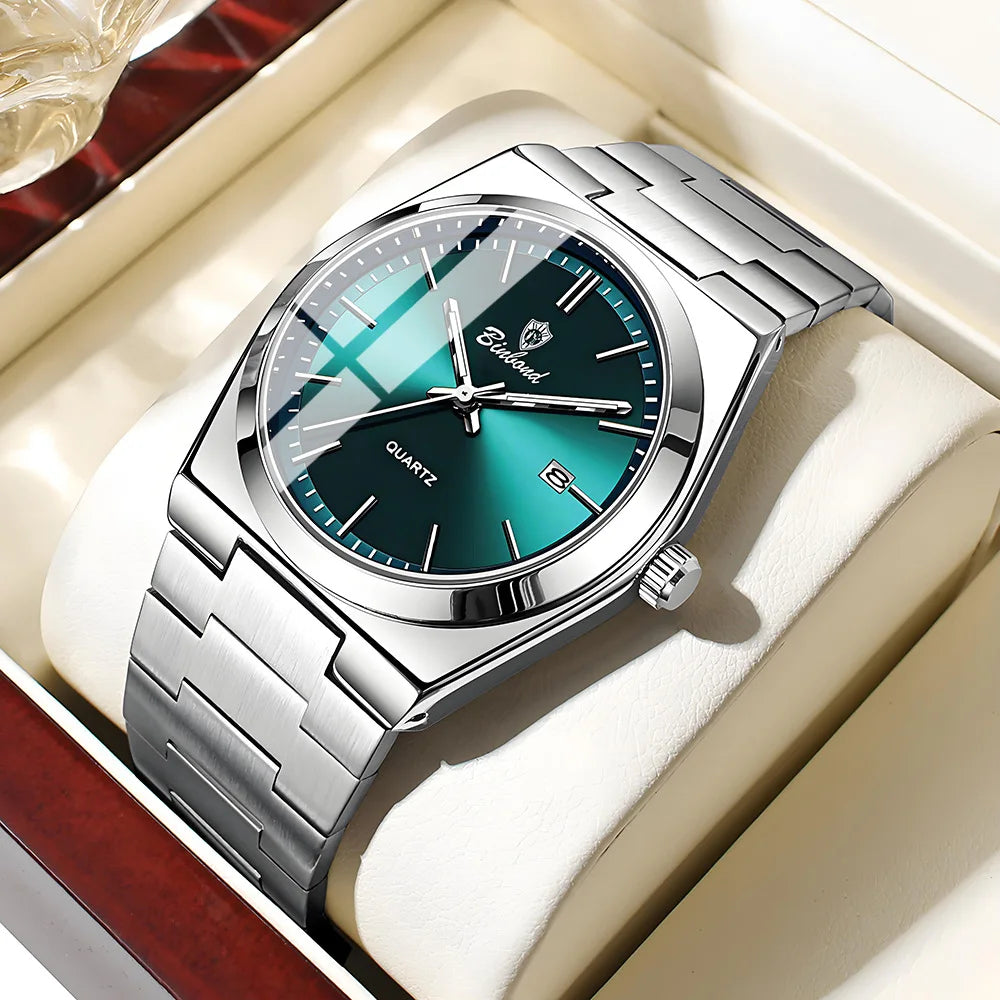 Men's Watch Waterproof Luminous Quartz Business Watch Fashion Leisure Watch Reloj W0034
