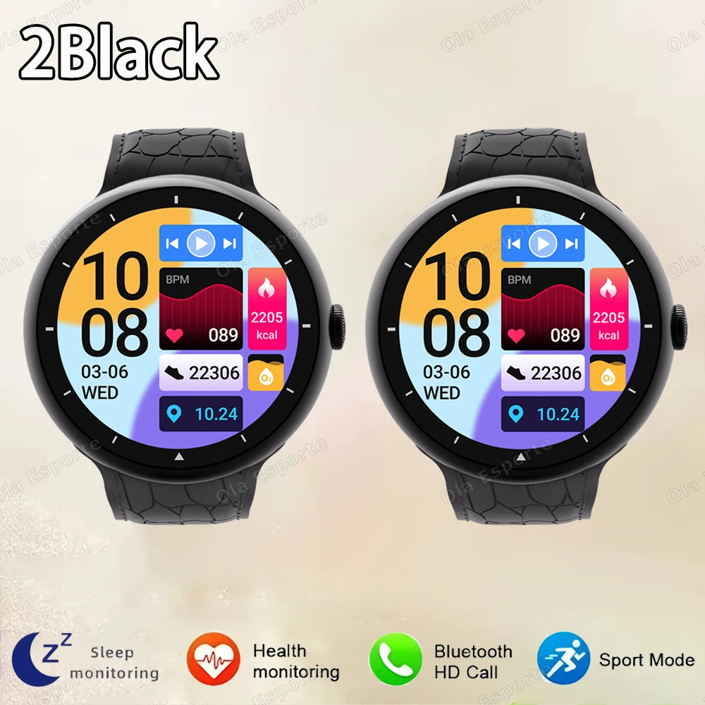 New Fashion Smart Watch 2025 Bluetooth Call Man Woman Heart Rate Health Monitoring Sports Waterproof Smartwatch for Android IOS