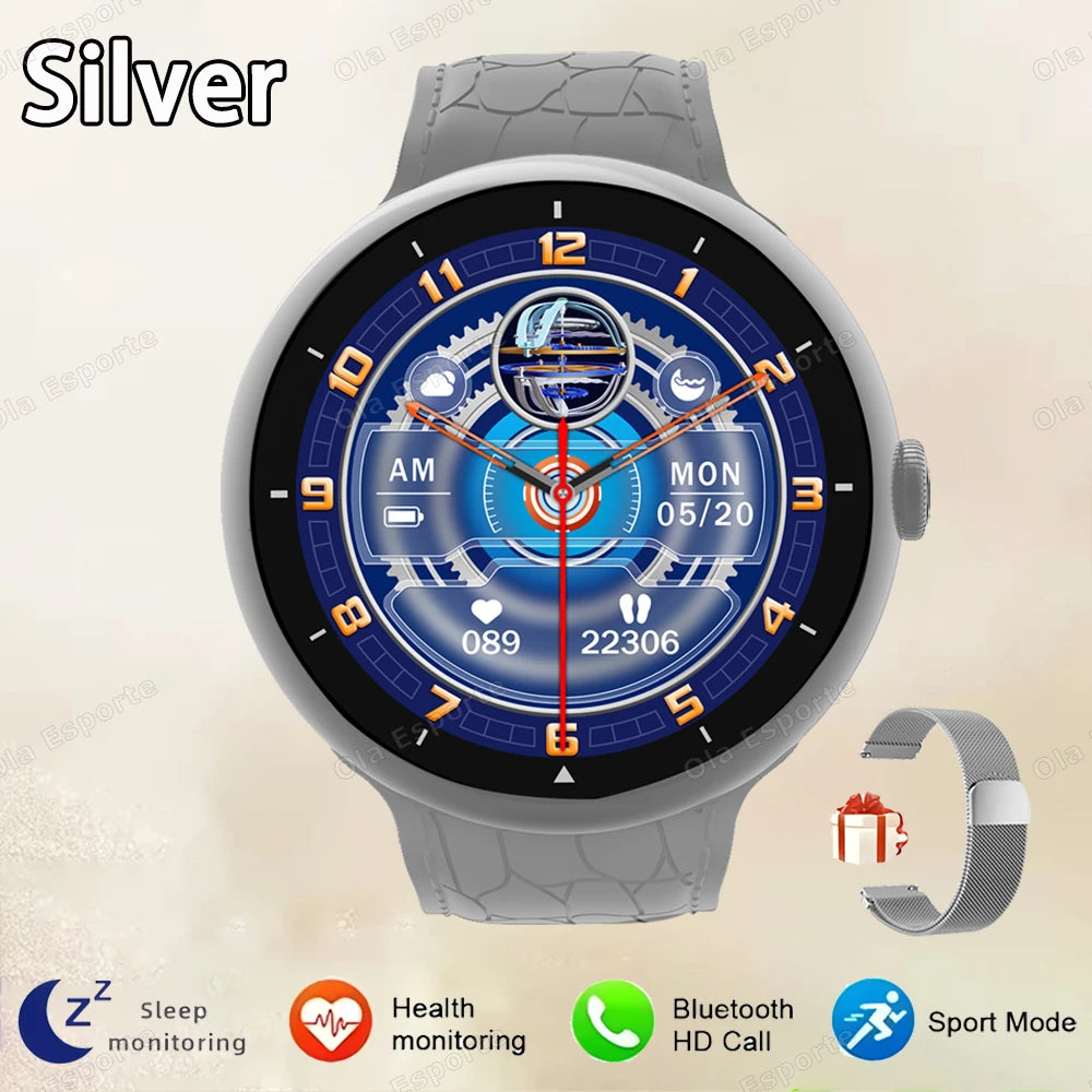New Fashion Smart Watch 2025 Bluetooth Call Man Woman Heart Rate Health Monitoring Sports Waterproof Smartwatch for Android IOS