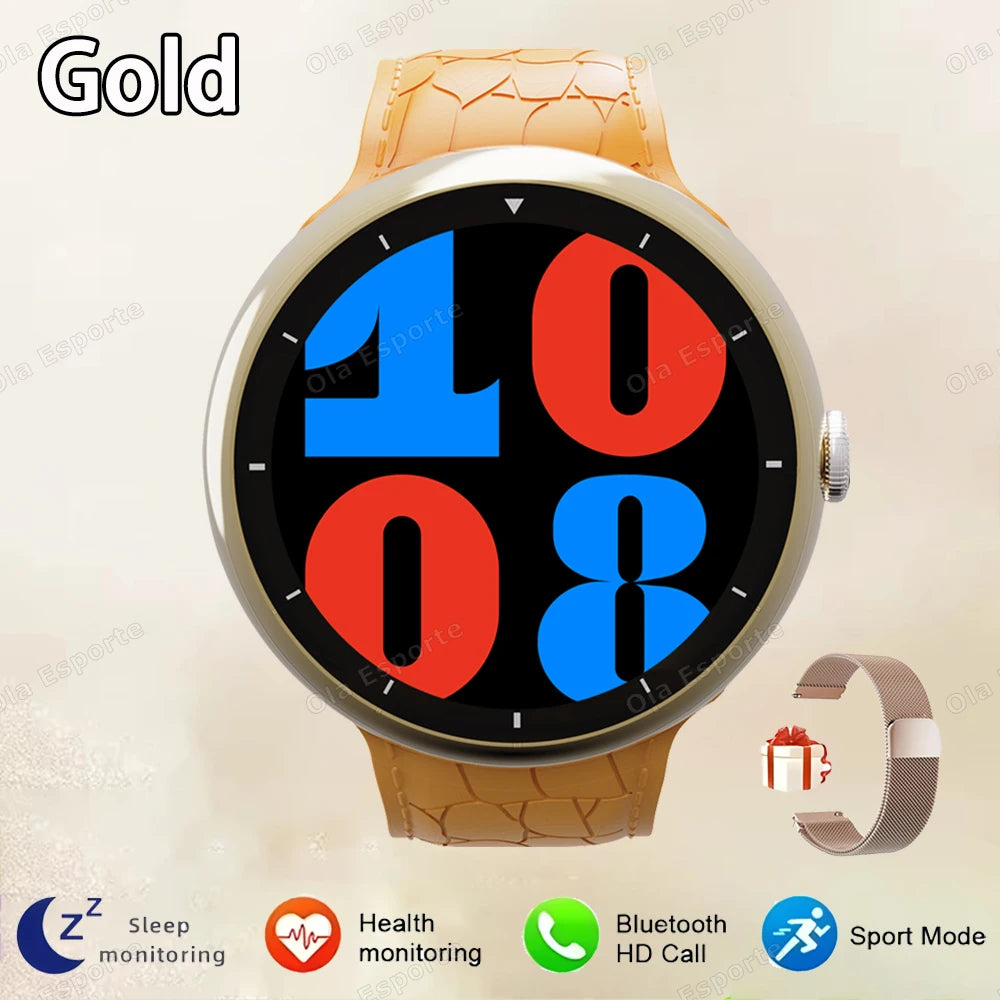 New Fashion Smart Watch 2025 Bluetooth Call Man Woman Heart Rate Health Monitoring Sports Waterproof Smartwatch for Android IOS