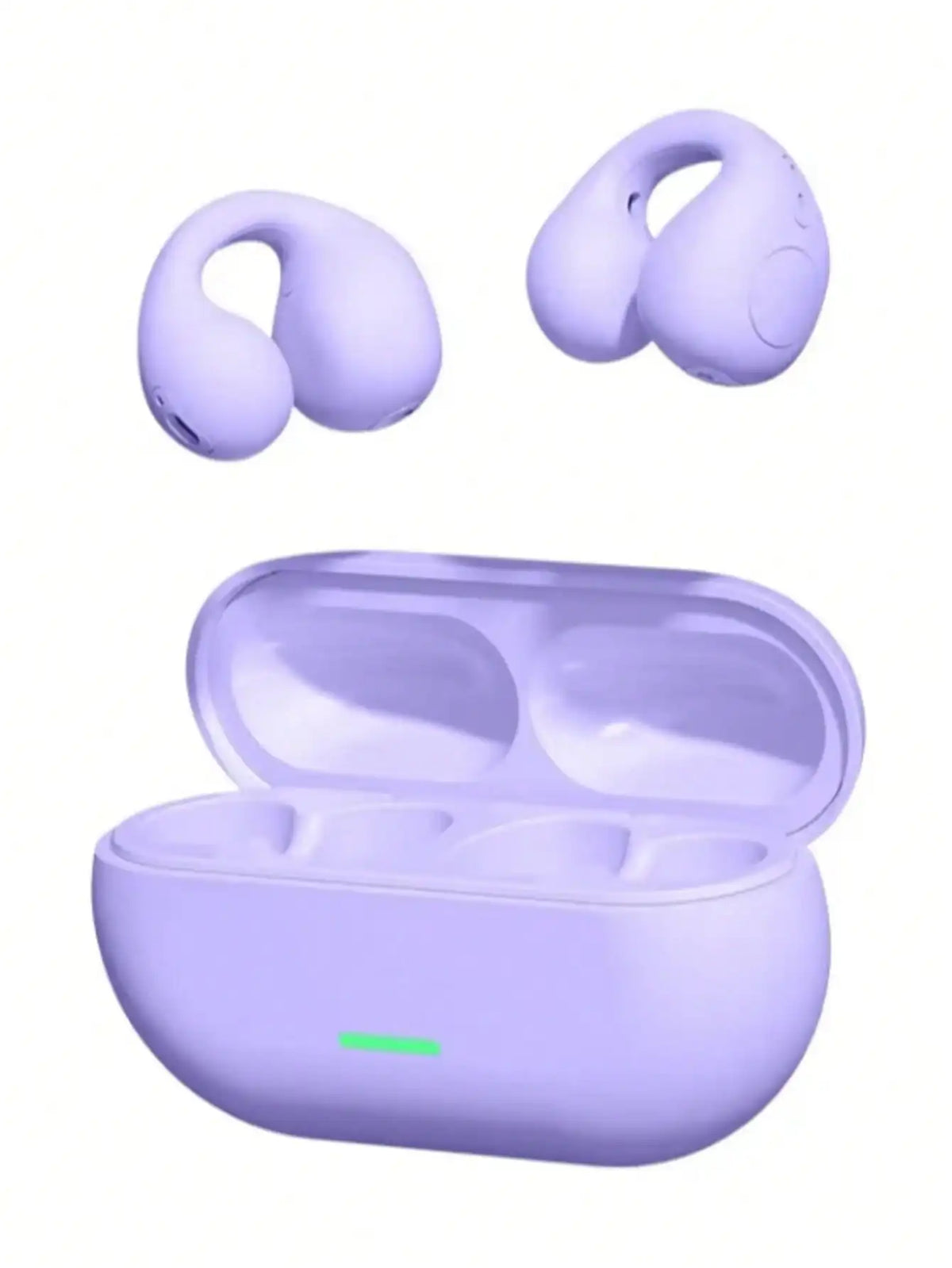 TWS Fone Bluetooth Headset 5.3 Wireless Headphones Clip Ear Music Noise Canceling HD Call Sports Gaming Earphone
