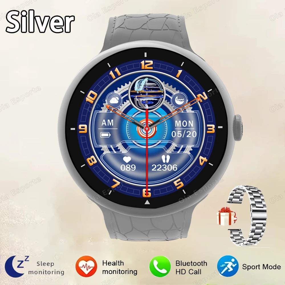 New Fashion Smart Watch 2025 Bluetooth Call Man Woman Heart Rate Health Monitoring Sports Waterproof Smartwatch for Android IOS