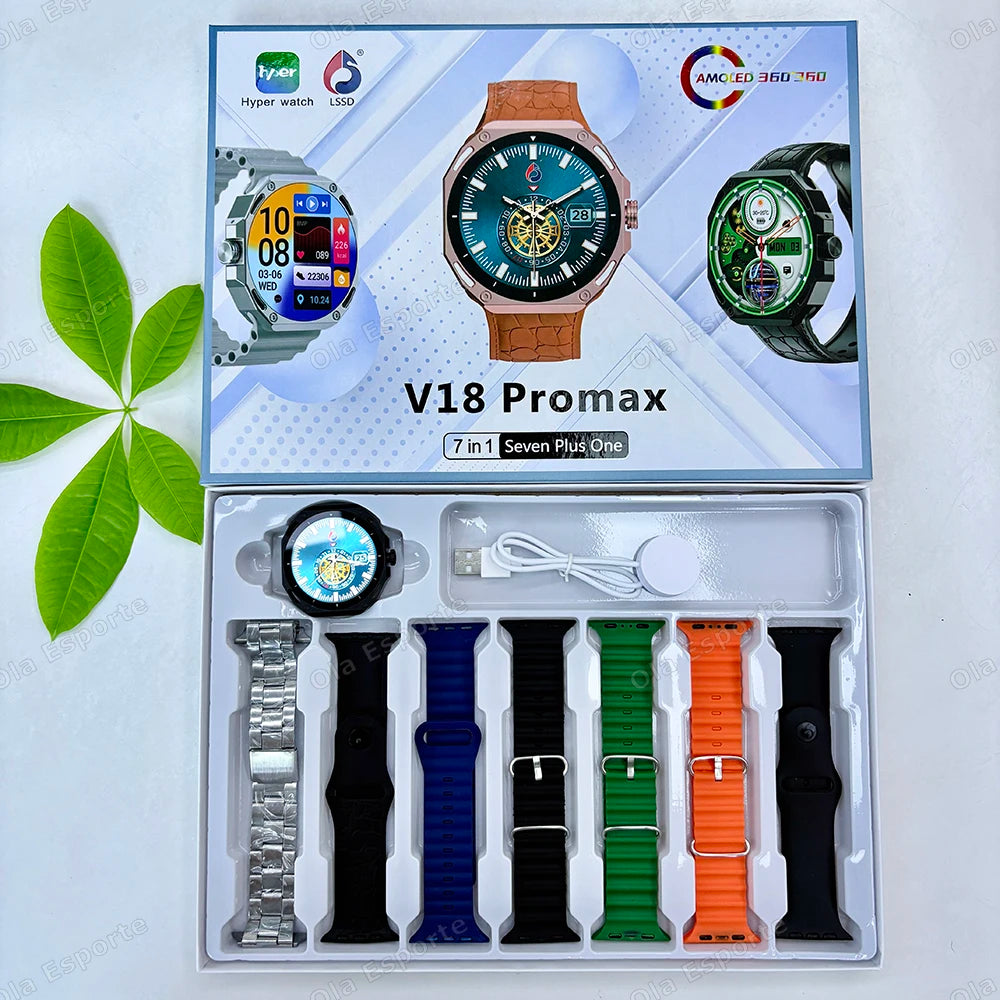 Smart Watch Men Women 1.52" Bluetooth 5.4 Voice Call GPS Smartwatch Heart Rate Sleep Monitoring Fitness Sports Watche Waterproof