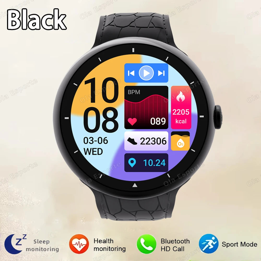 New Fashion Smart Watch 2025 Bluetooth Call Man Woman Heart Rate Health Monitoring Sports Waterproof Smartwatch for Android IOS