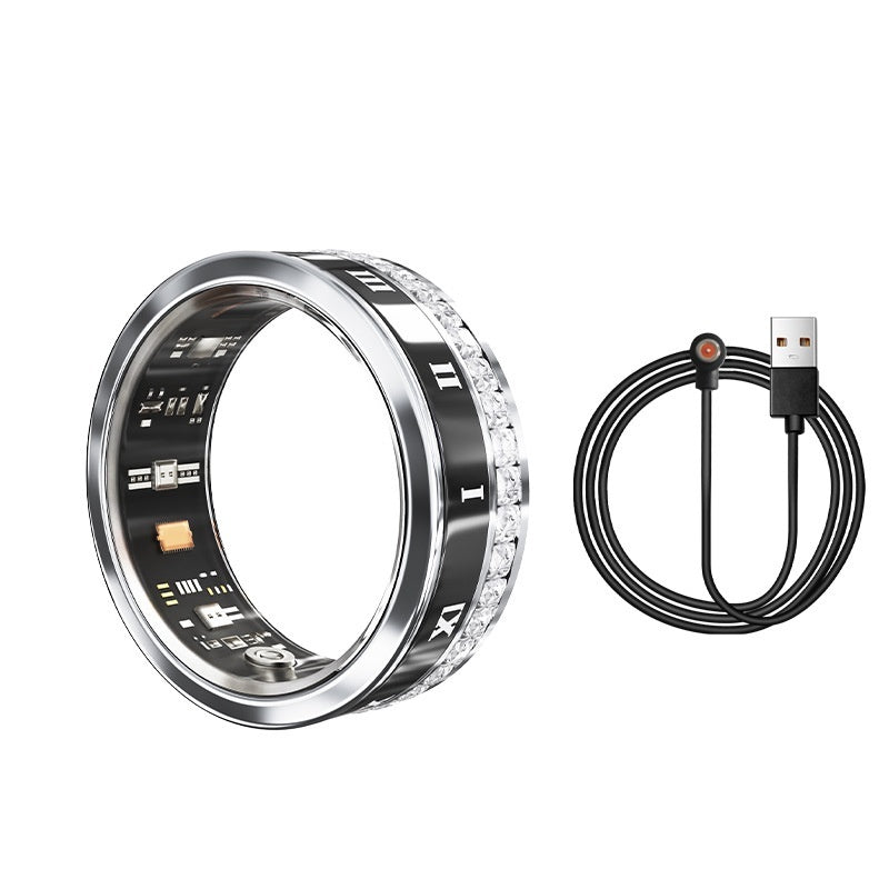 9fc4265568399f6a64086bc210c138ba Multi Functional Home Diamond Inlaid Smart Ring